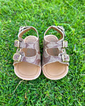 Baby sandals brown