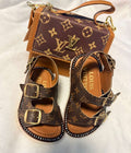 Lv Brown (sandals only)