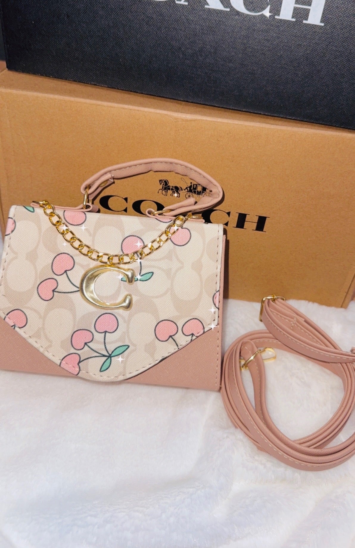 Cherry purse